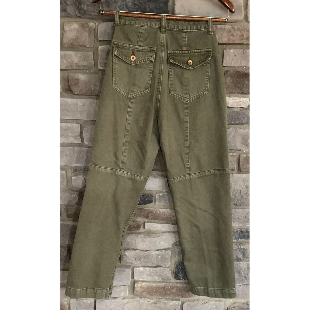 Blue Revival Green Utility Cargo Pants 24 Grunge Retro Streetwear Gorpcore - Picture 4 of 6